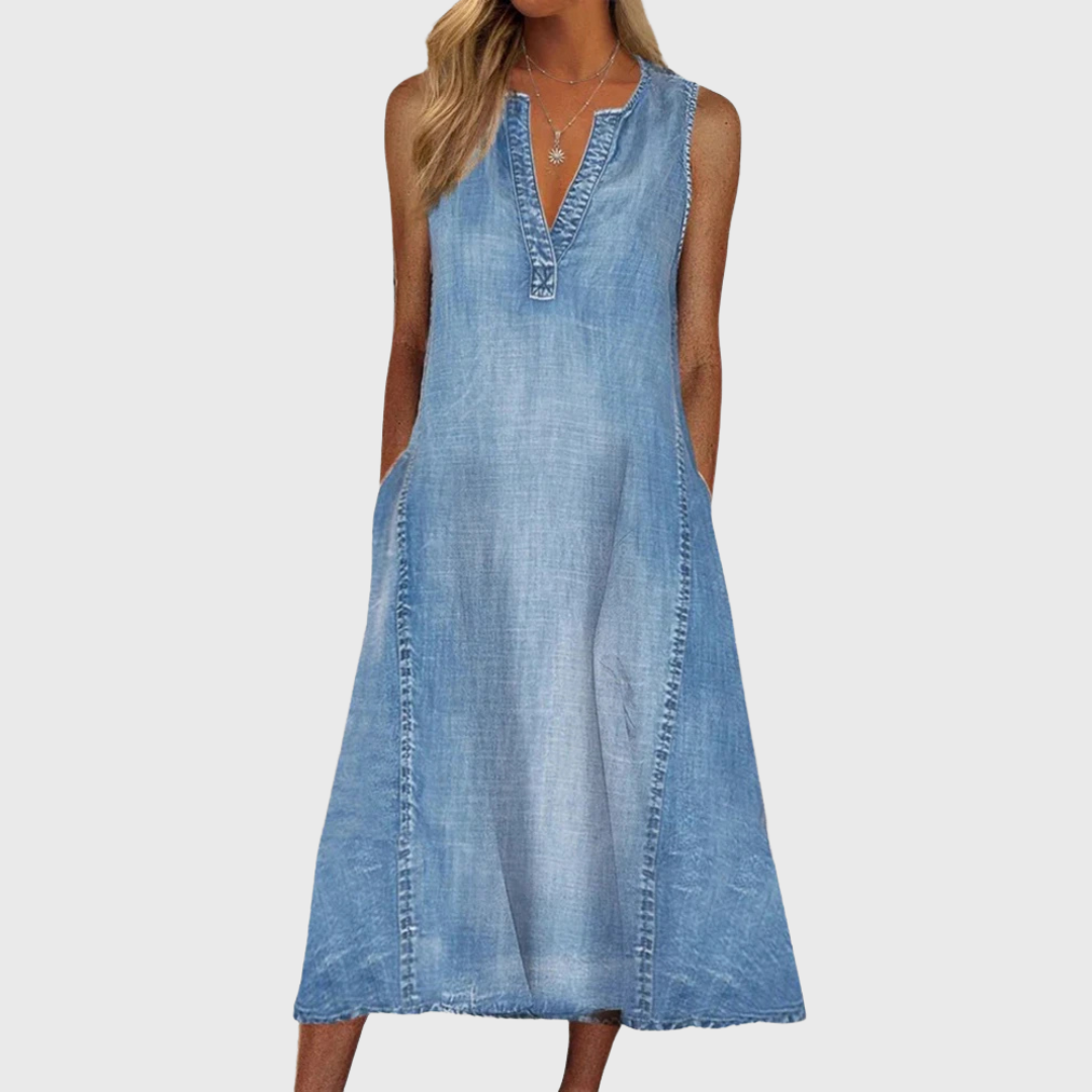 Boa - Comfortable Denim Dress