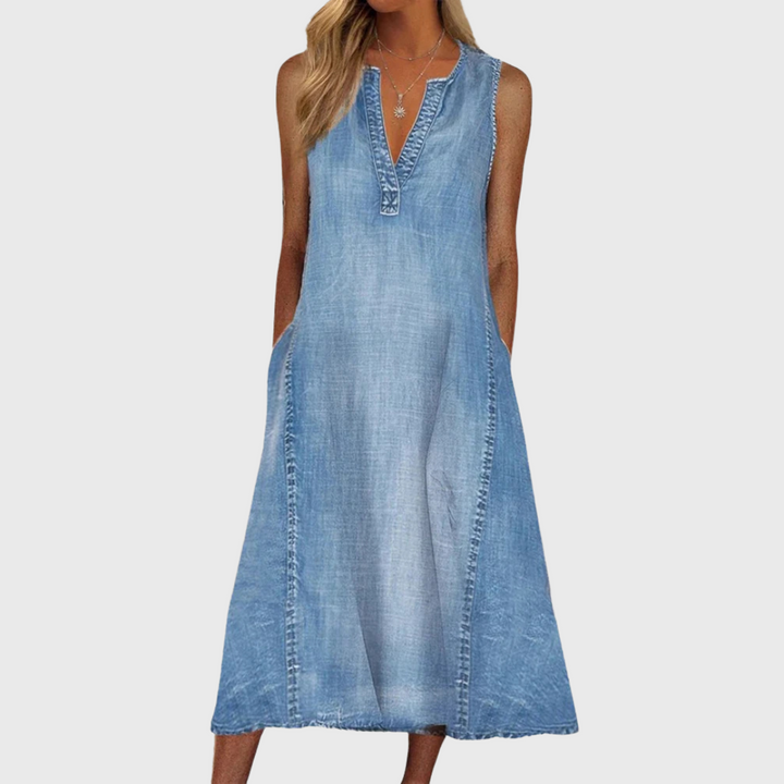 Boa - Comfortable Denim Dress