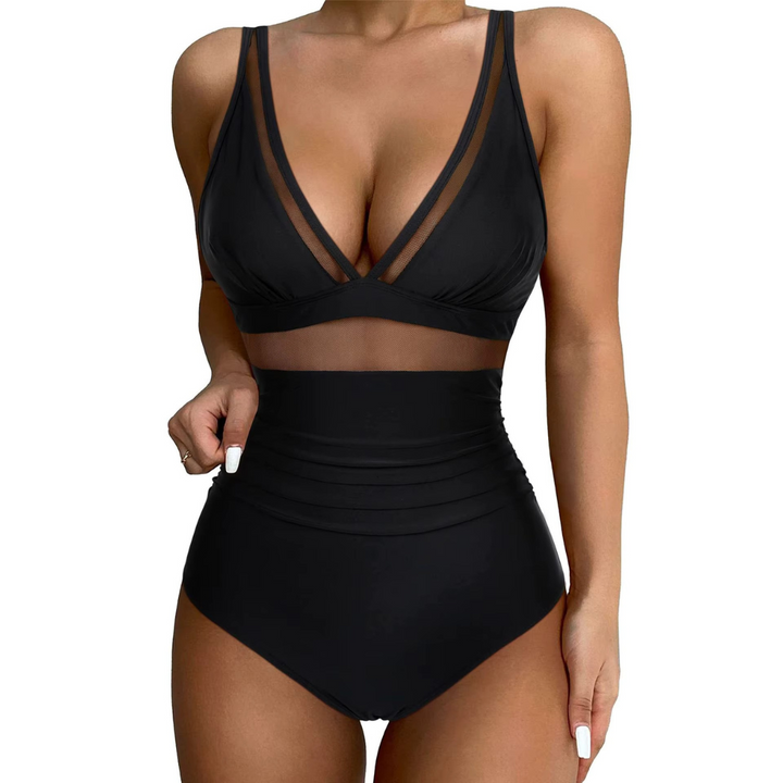 Jenna | Mesh-Detail Bodysuit