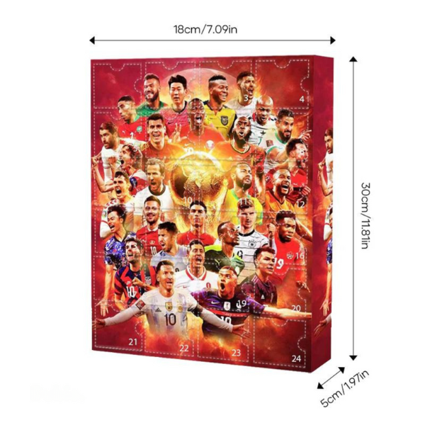 Football Stars Advent Calendar