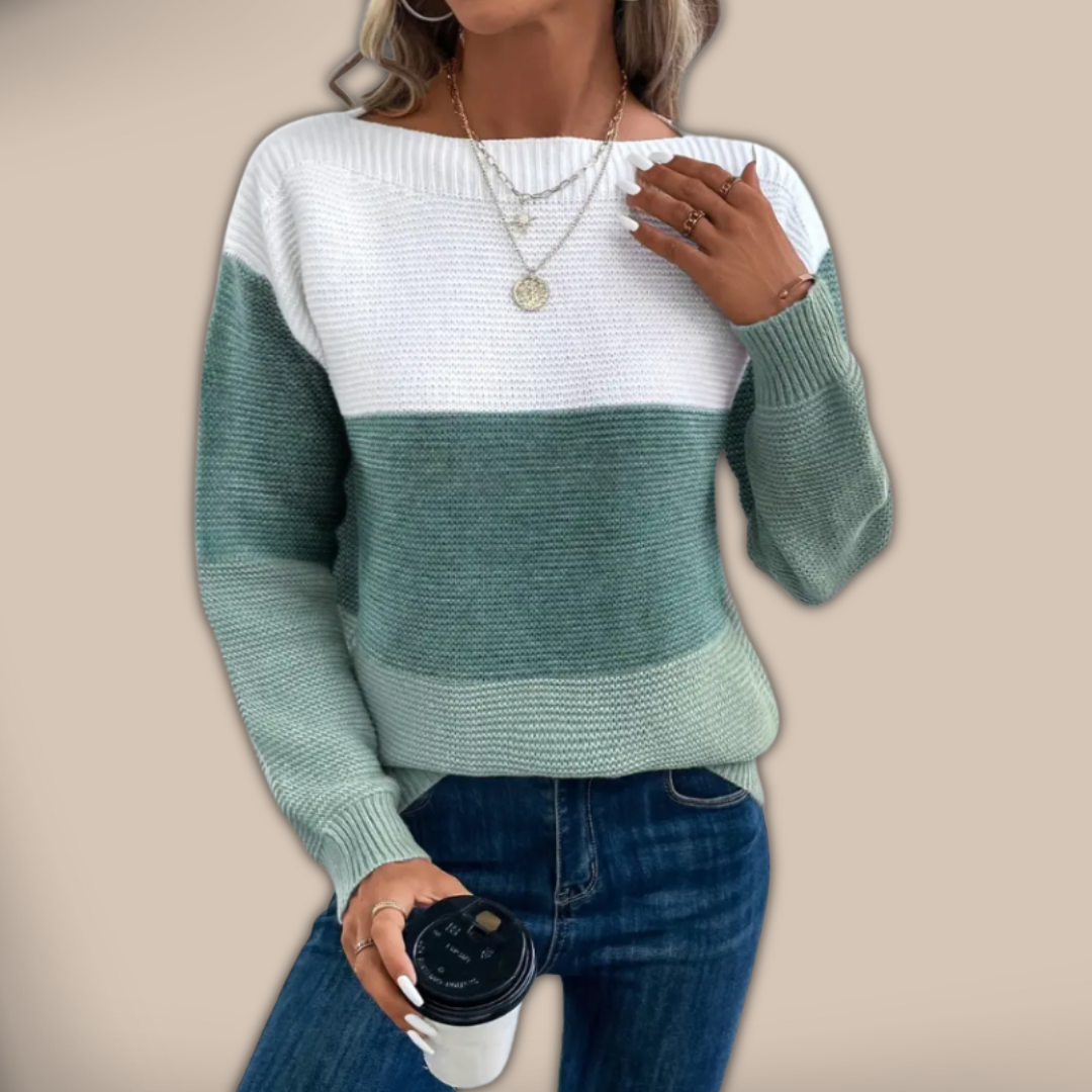 Christa - Elegant Long-Sleeve Sweater