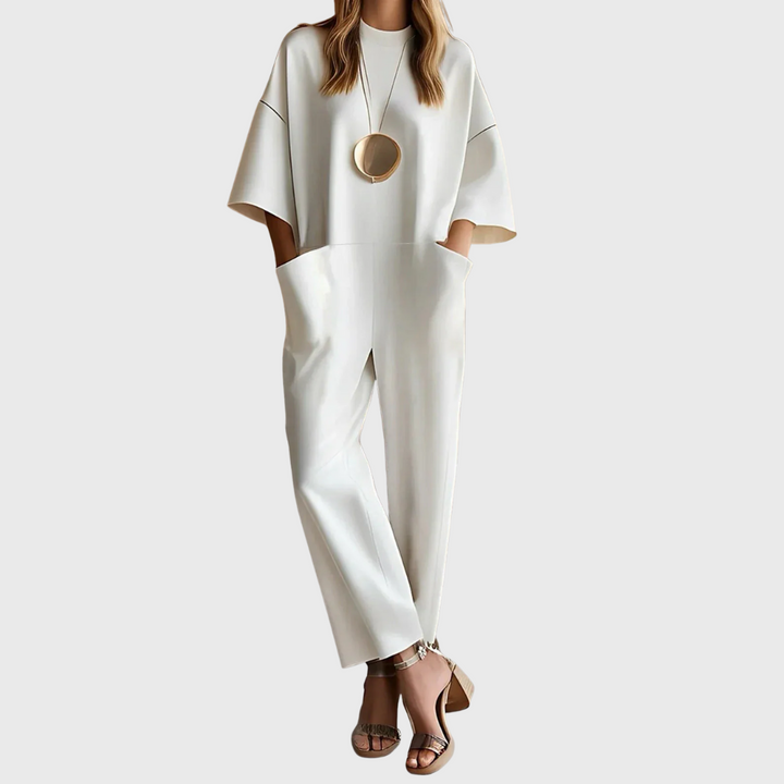 Carla - Short Sleeve Jumpsuit