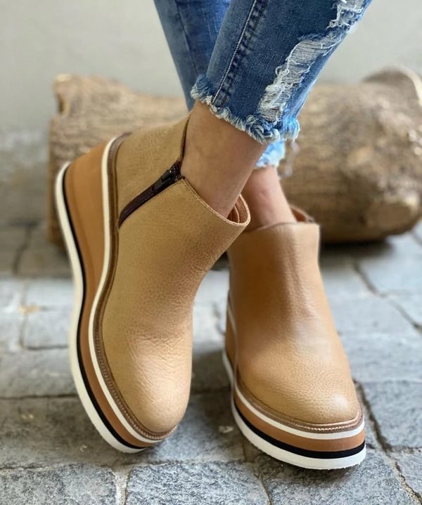 Elara™ - Elevate Platform Ankle Boots
