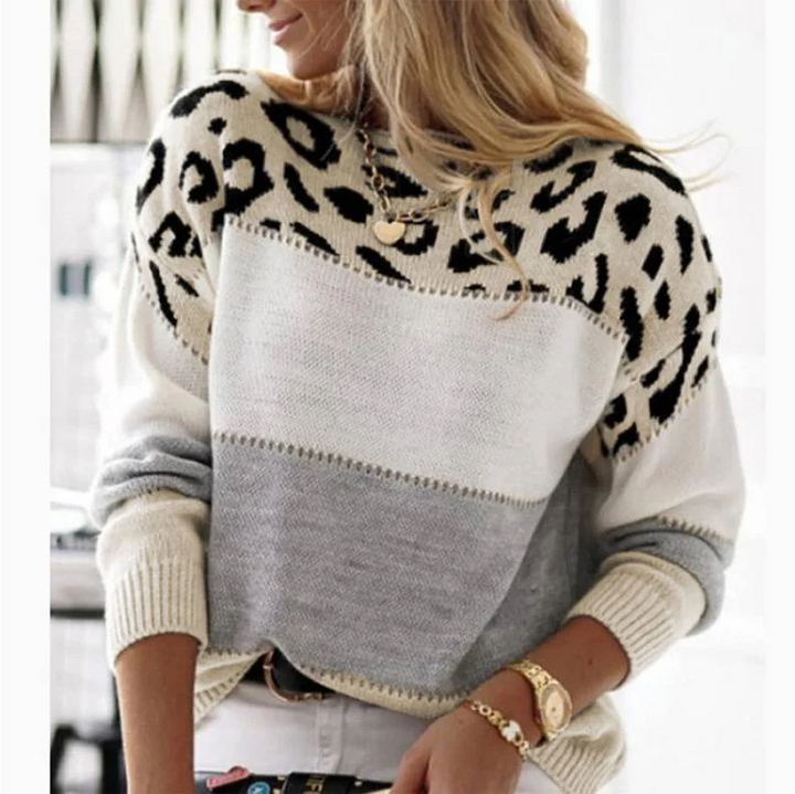 May - Casual Leopard Sweater