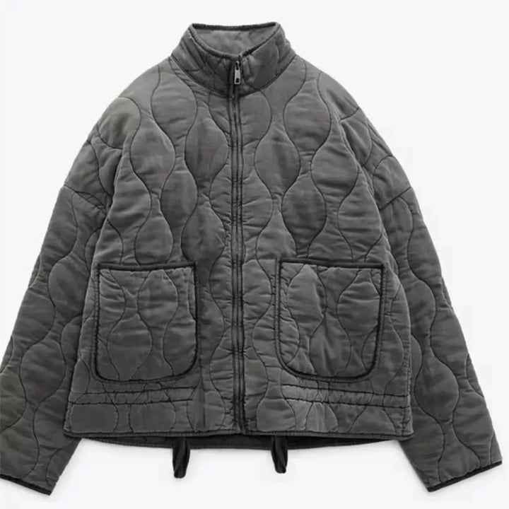 Zara | Retro Quilted Cotton Jacket