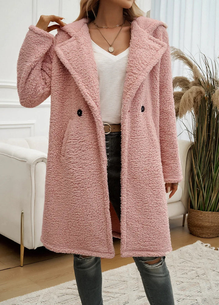 Sofia™ - Teddy Fleece Hooded Coat