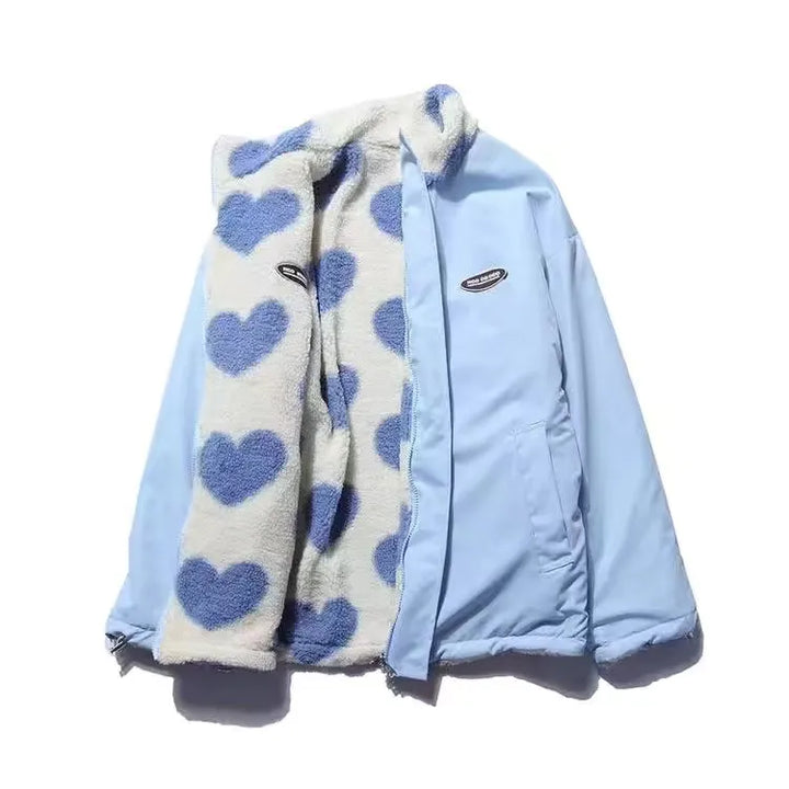 Olivia™️ | Reversible Heart Coat - Exclusive Collection