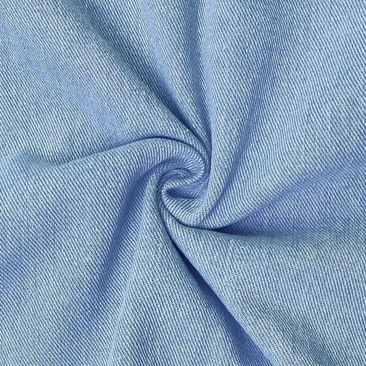 Sandy - Practical Light Denim Dress
