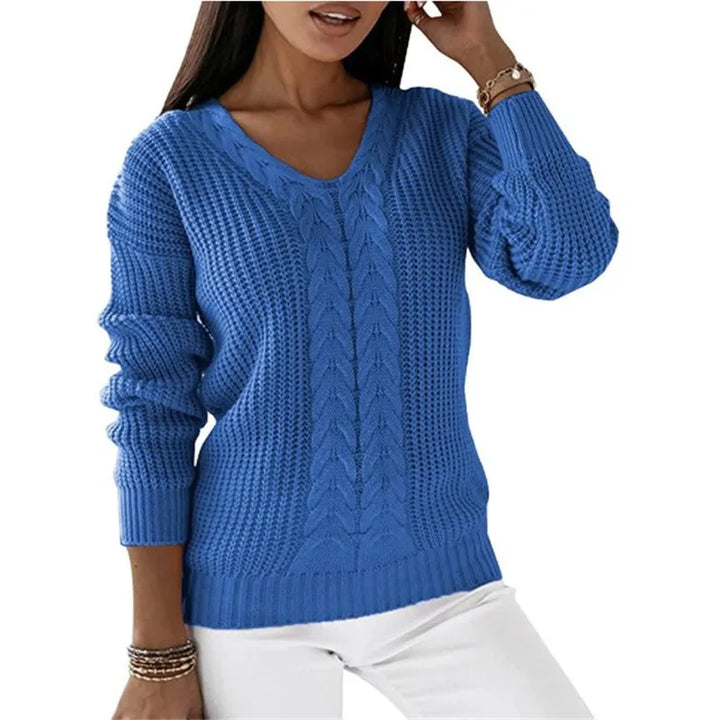 Yassi™ V-Neck Knit Sweater