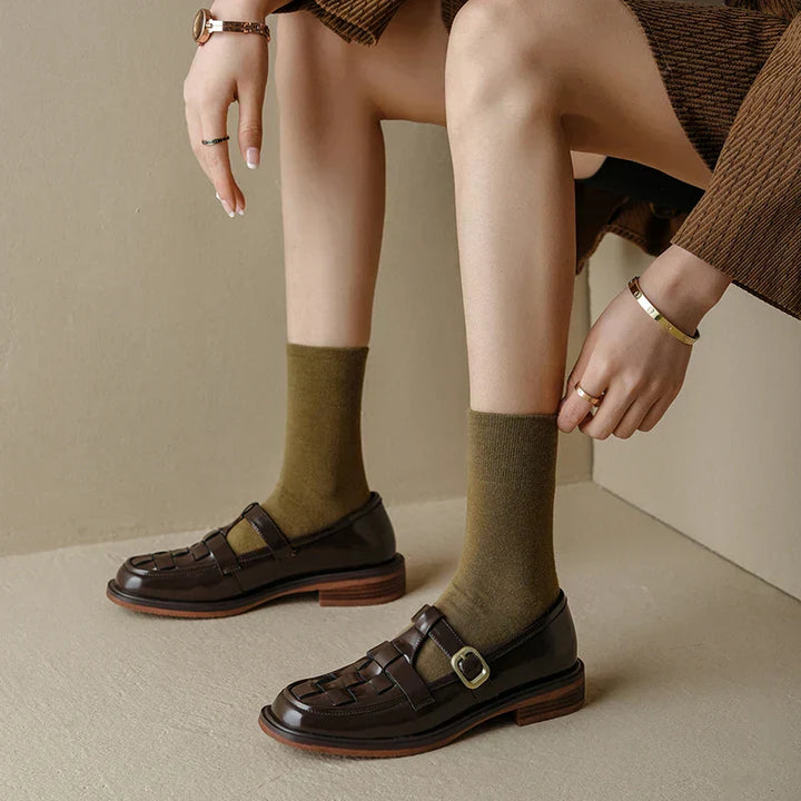 Lumie Retro Flats