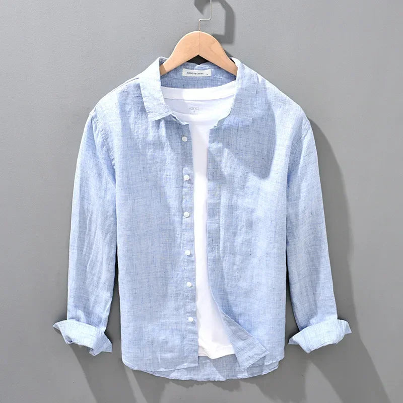 Serene Drift Linen Long Sleeve