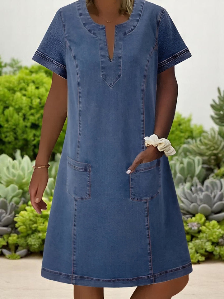 Ginah – Denim Midi Dress