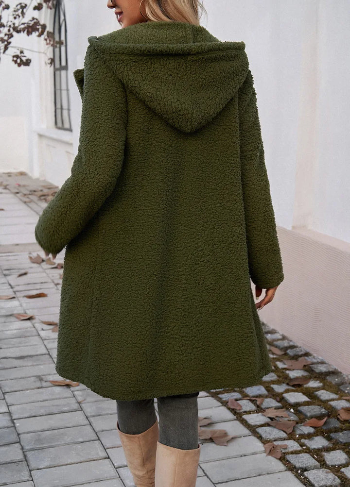 Sofia™ - Teddy Fleece Hooded Coat