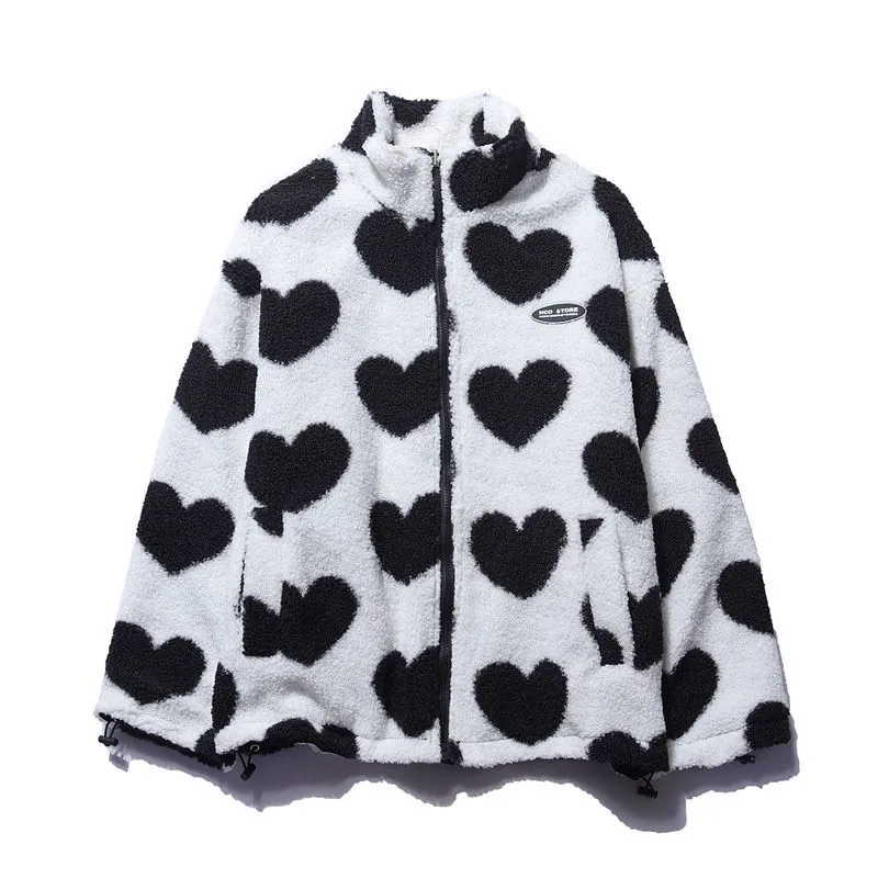 Olivia™️ | Reversible Heart Coat - Exclusive Collection