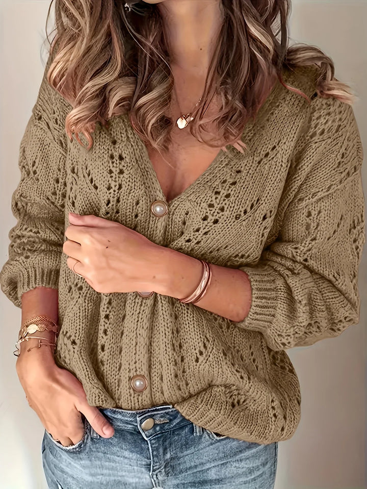 Monette™ Button Knitted Cardigan