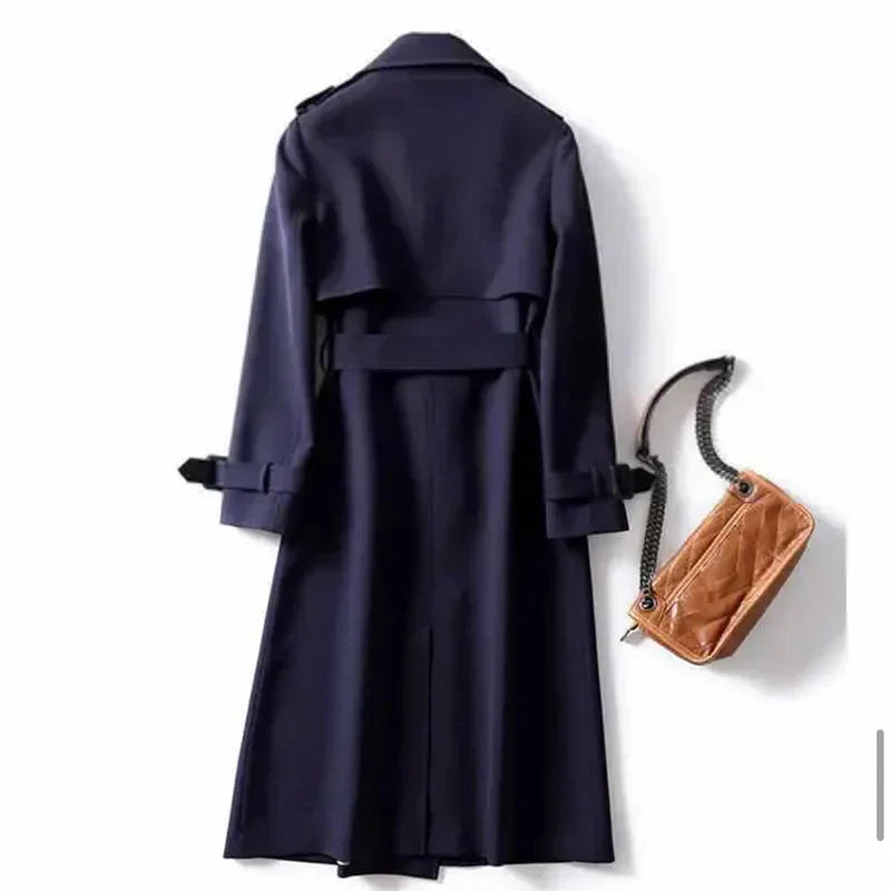 Chloe™ - Classic Belted Trench Coat