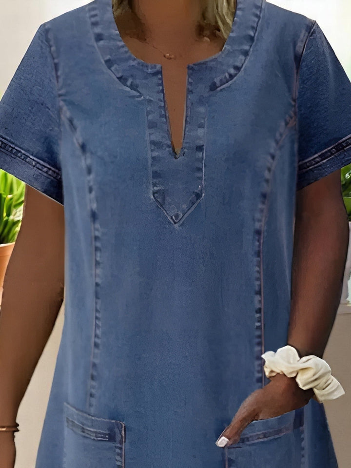 Ginah – Denim Midi Dress