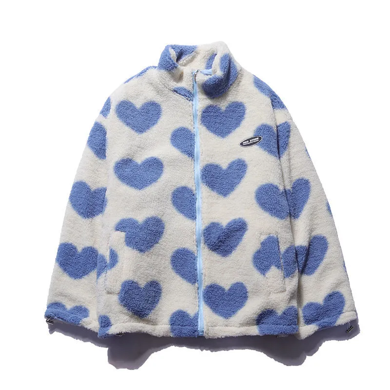 Olivia™️ | Reversible Heart Coat - Exclusive Collection