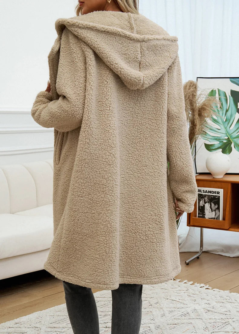 Sofia™ - Teddy Fleece Hooded Coat