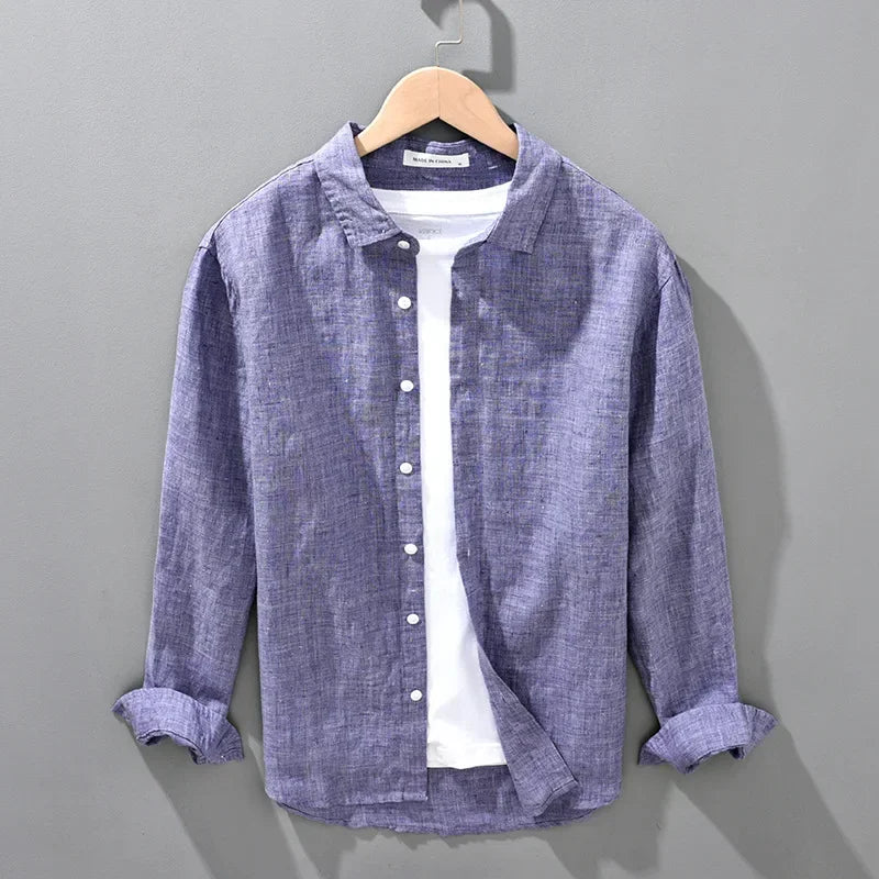 Serene Drift Linen Long Sleeve