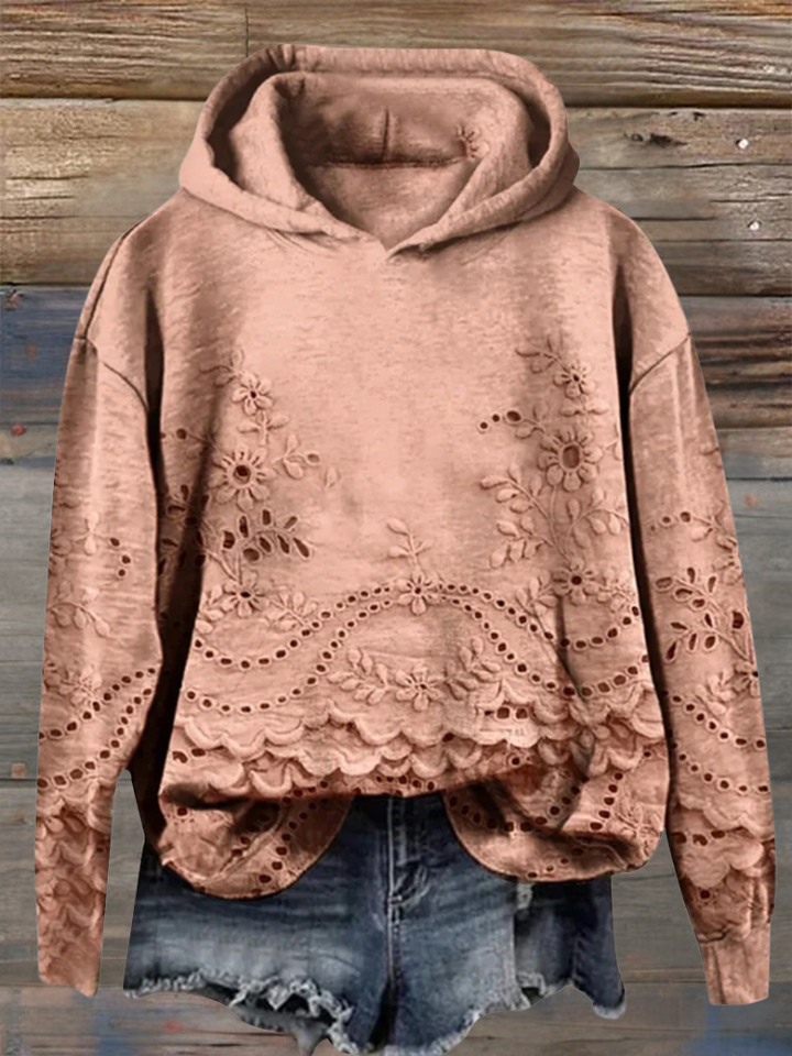Luna | Floral Print Hoodie