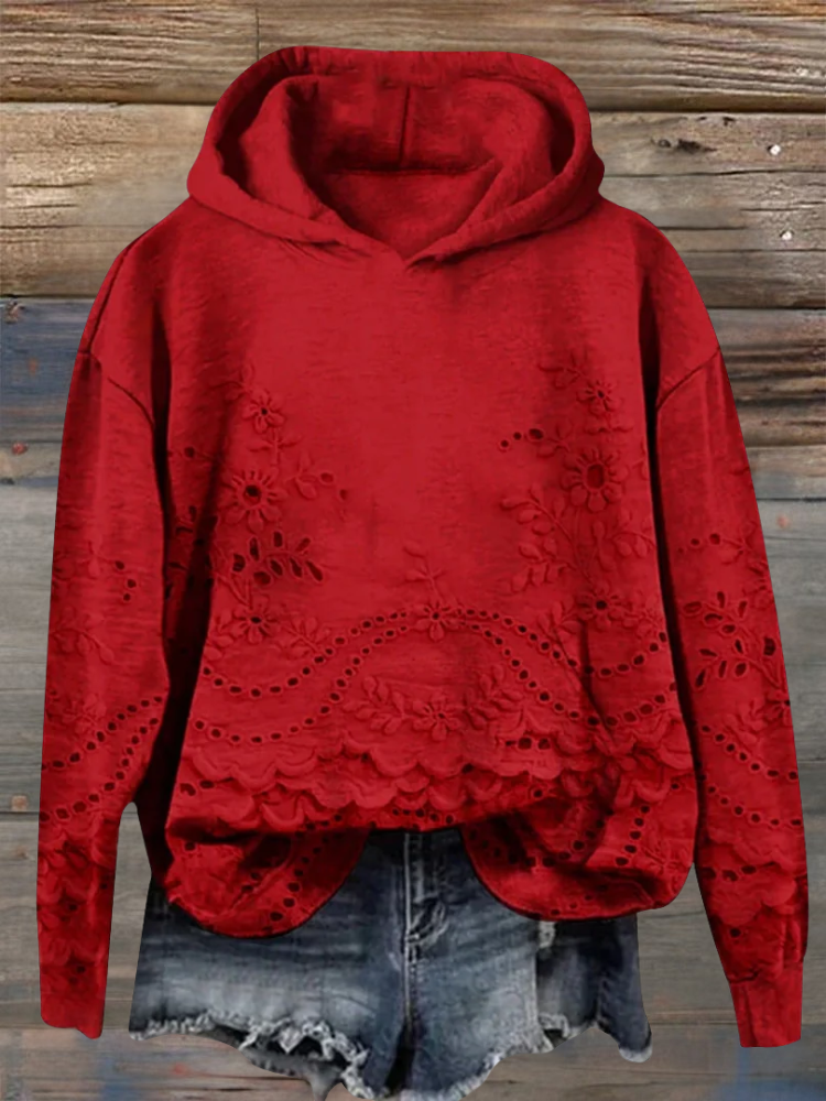 Luna | Floral Print Hoodie