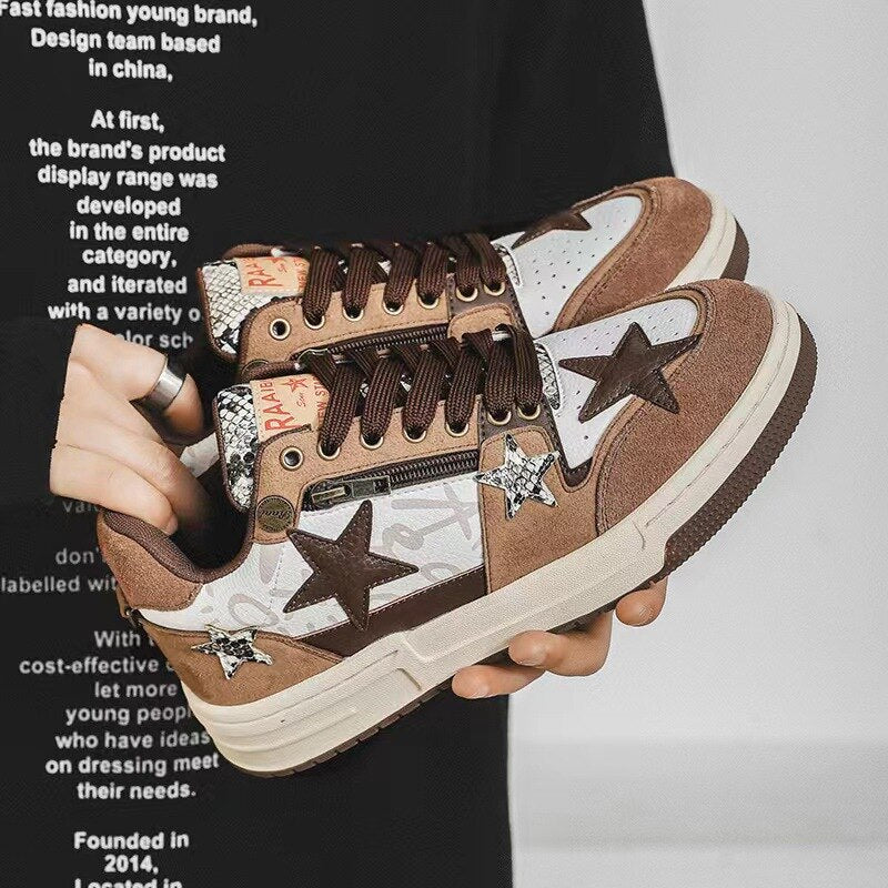 Baskets Star Eli1 Skate - Brown