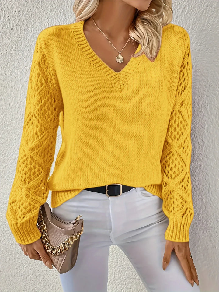 Tate™ V-Neck Knit Sweater