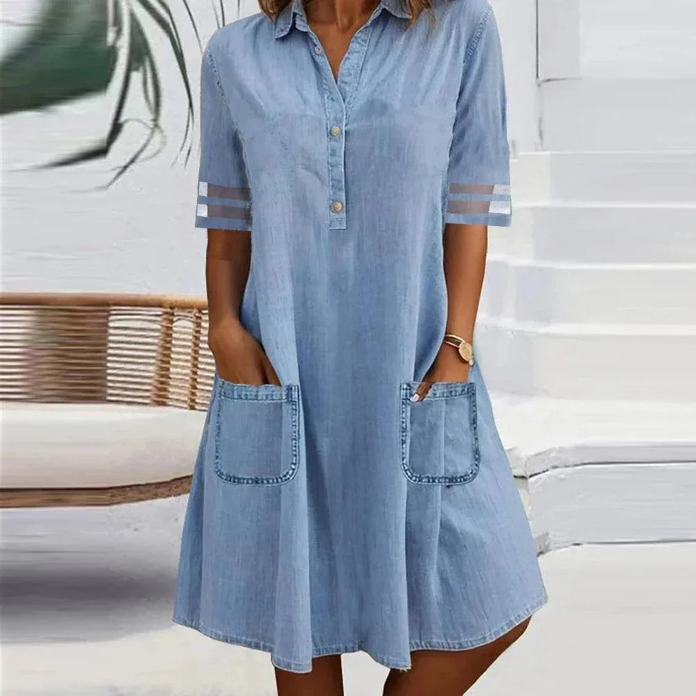Ysa - Light Airy Denim Dress