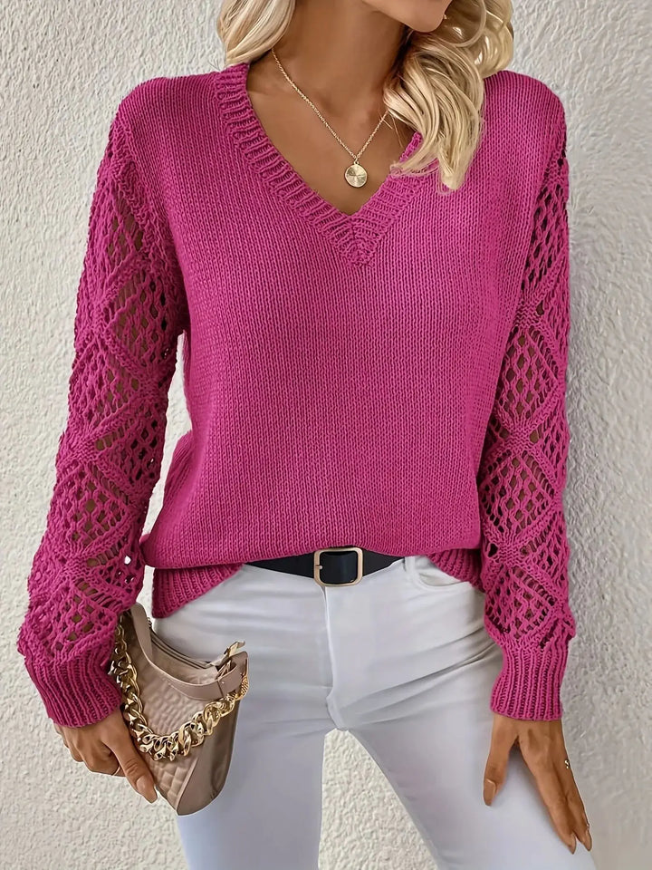 Tate™ V-Neck Knit Sweater