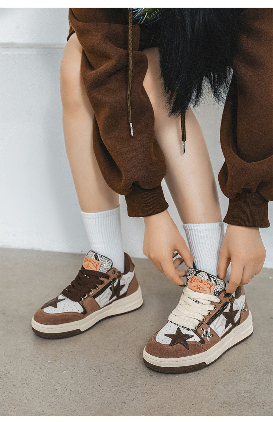 Baskets Star Eli1 Skate - Brown