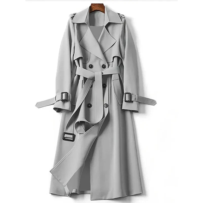 Chloe™ - Classic Belted Trench Coat