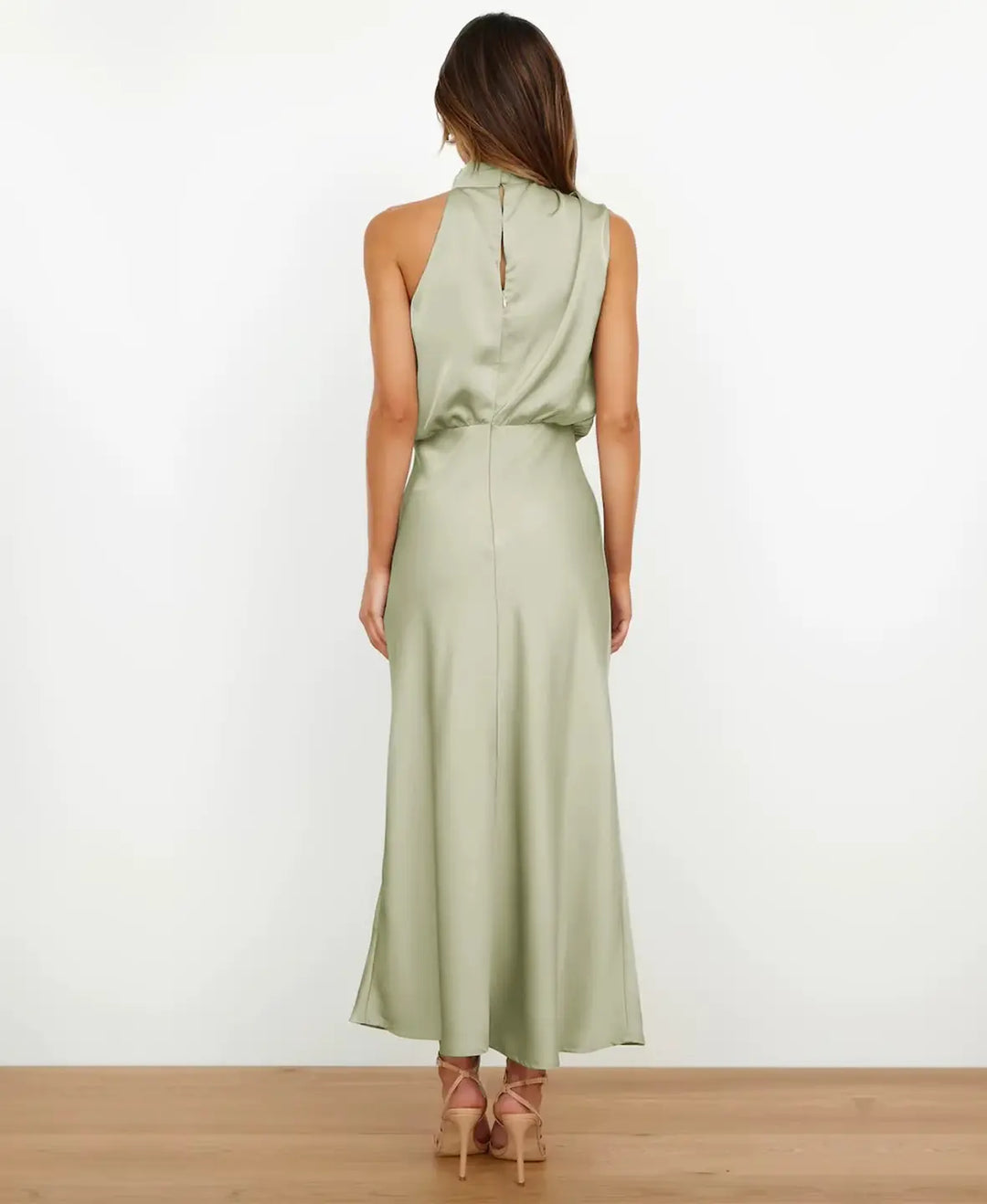 Chloe High Waist Midi Dress