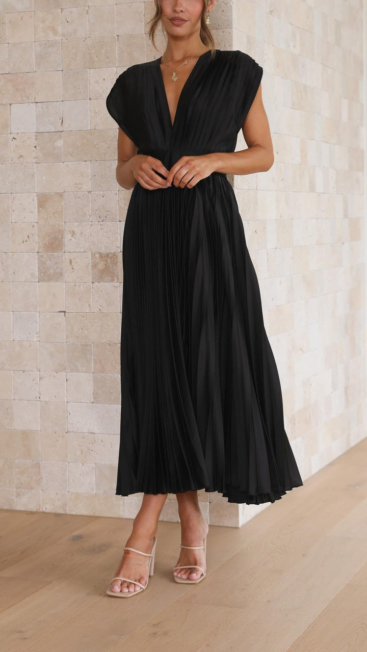 Lexi - Luxe Pleated Dress