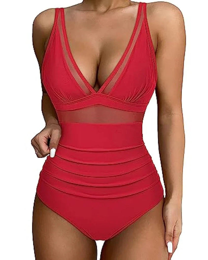 Jenna | Mesh-Detail Bodysuit