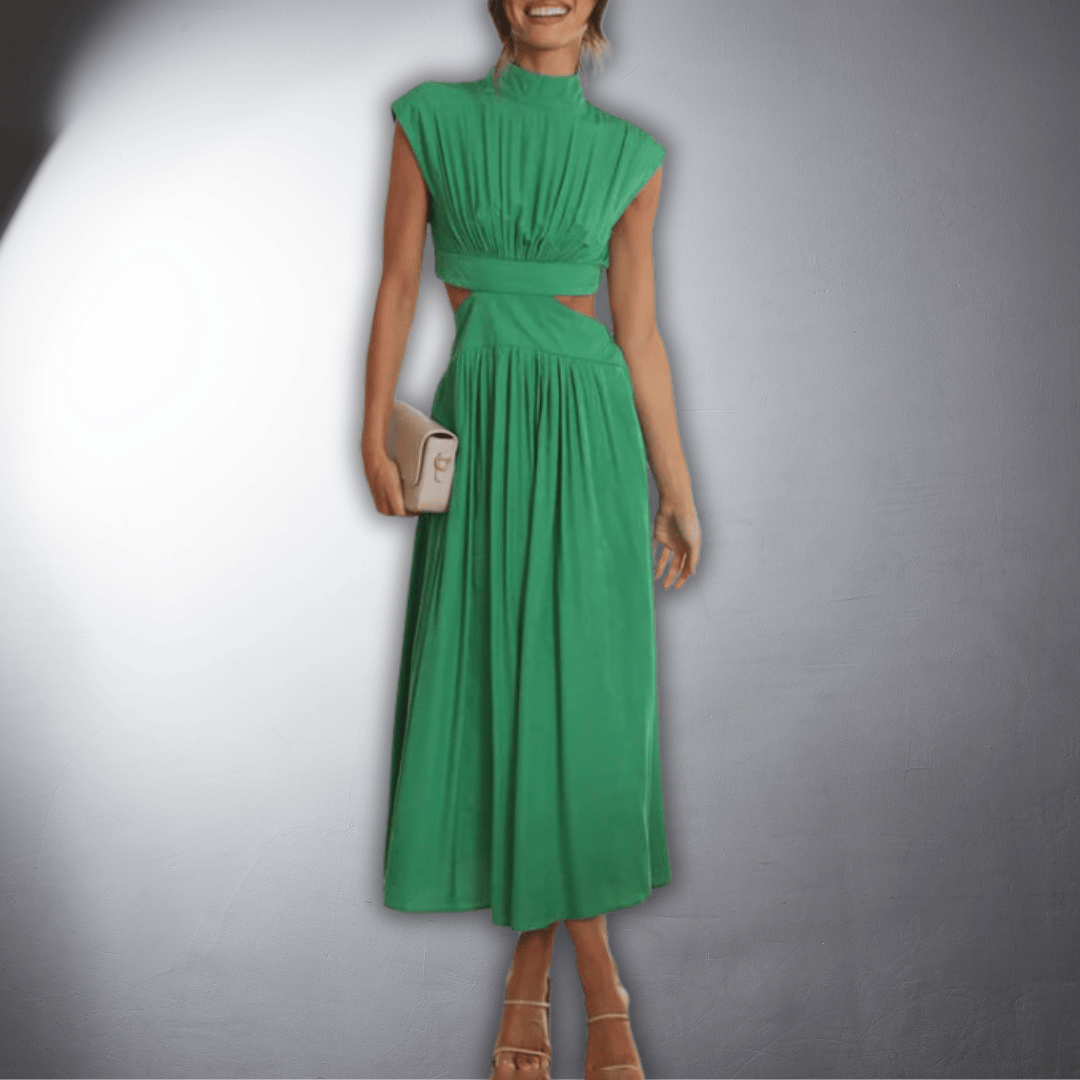 Florine | Refined Pleated Dress