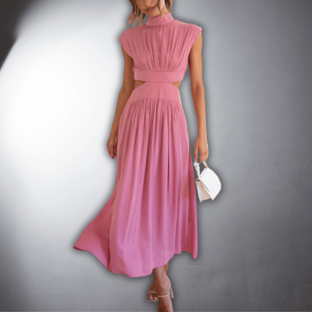 Florine | Refined Pleated Dress