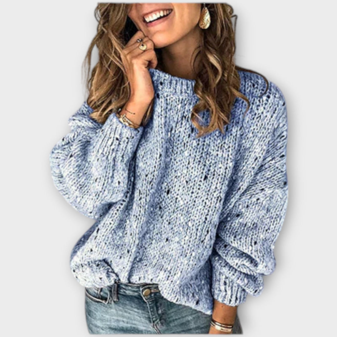 Mina - Cozy Retro Knit Sweater