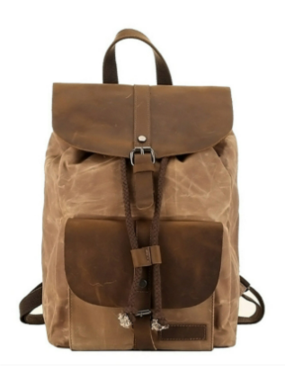 Waxed Canvas Backpack | Enzo