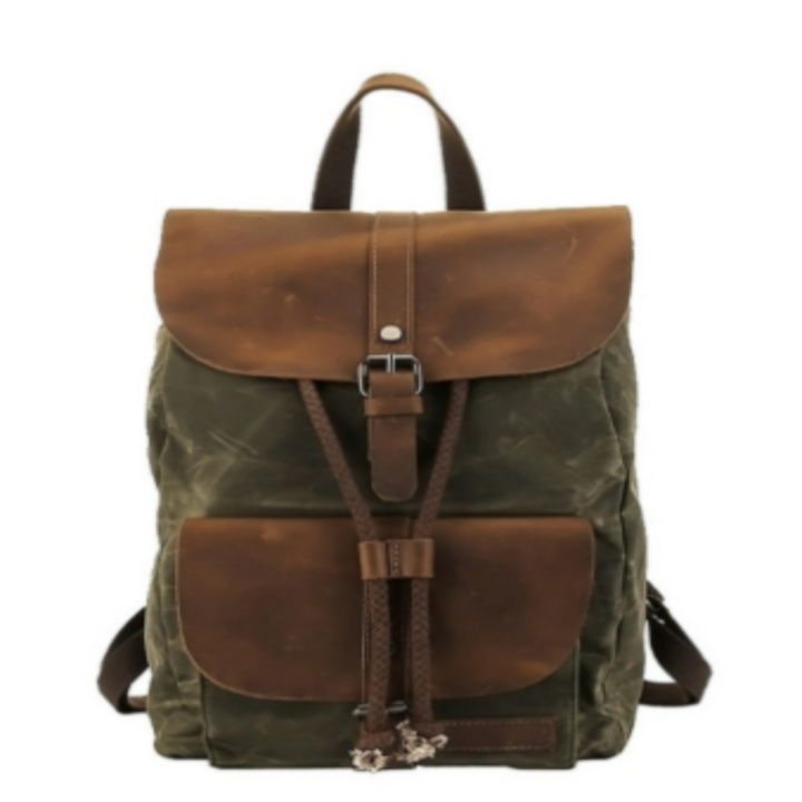 Waxed Canvas Backpack | Enzo