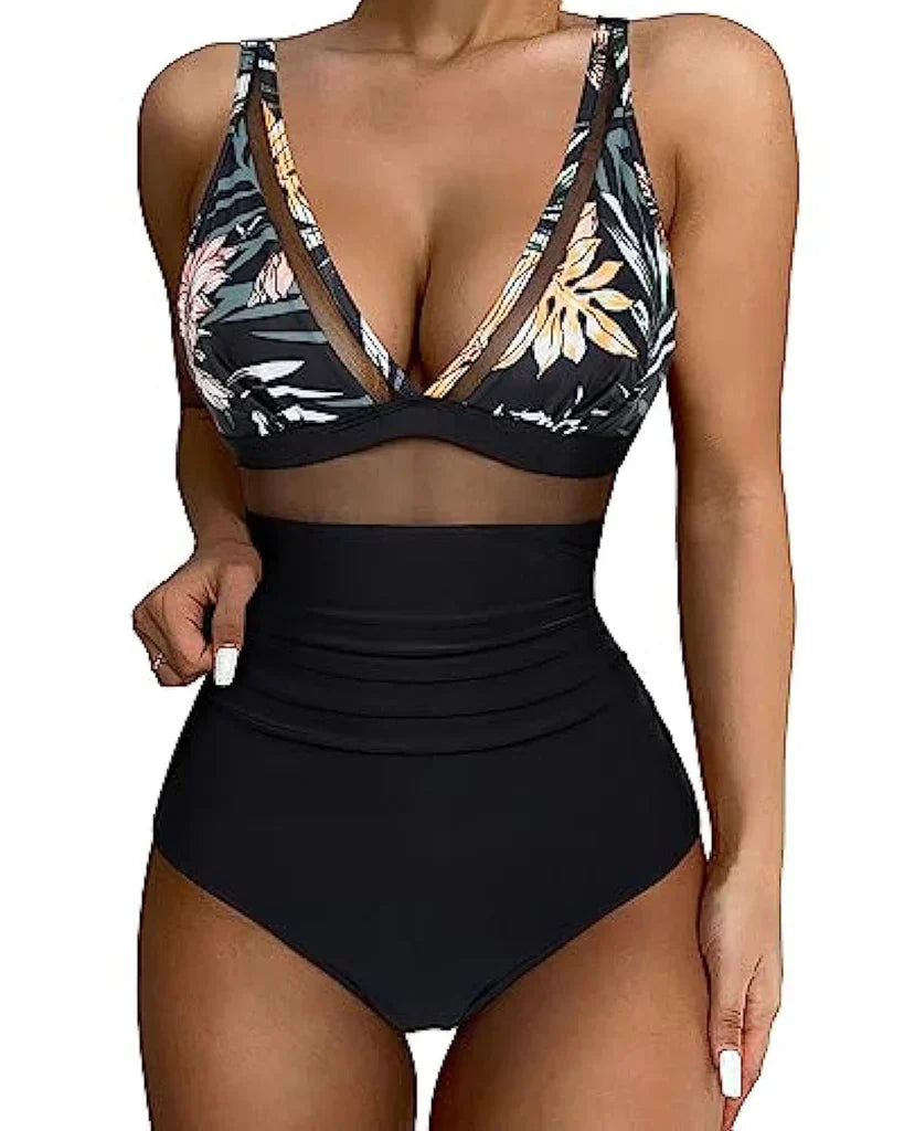 Jenna | Mesh-Detail Bodysuit