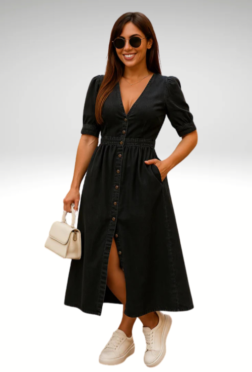 Elana – Denim Elegance