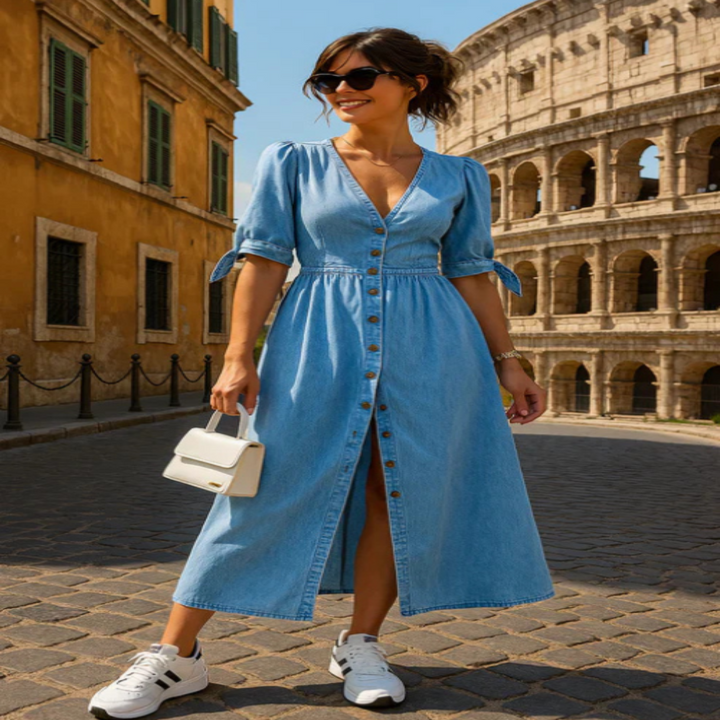 Elana – Denim Elegance
