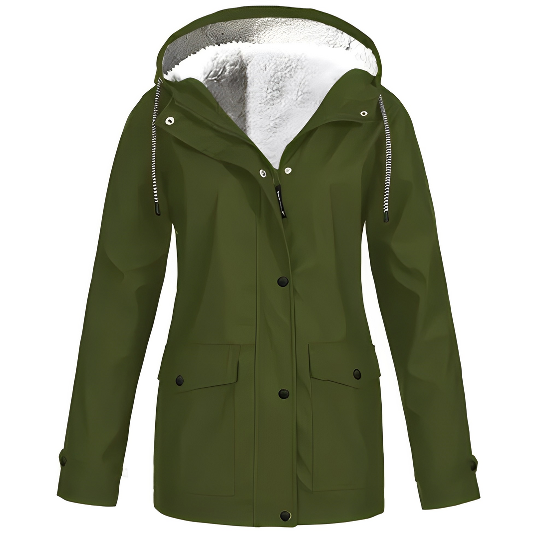 Skye™ - Cozy Fleece Rain Jacket