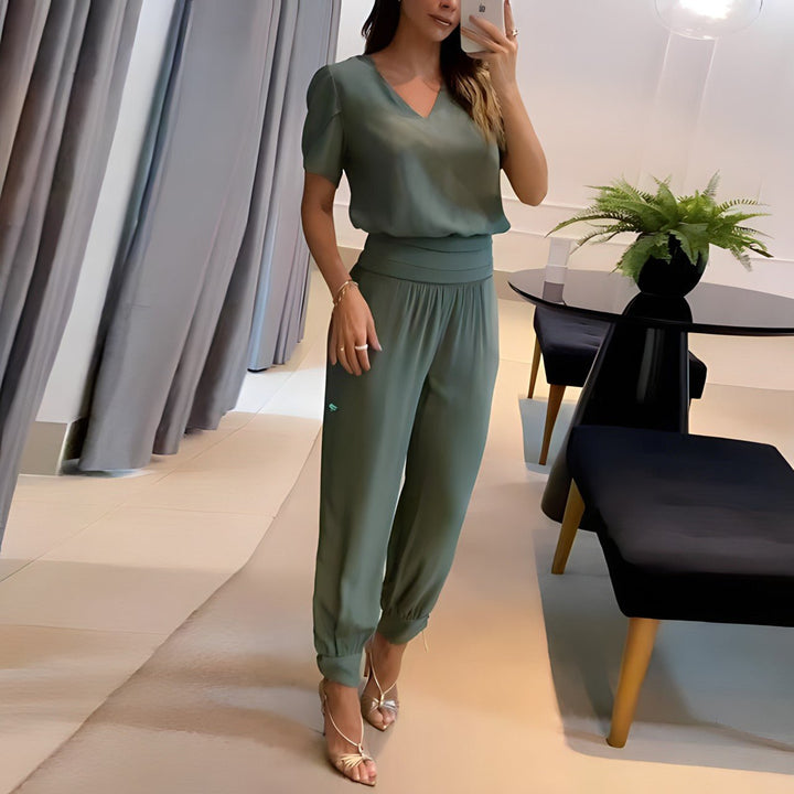 Camille Blouse & Trouser Set