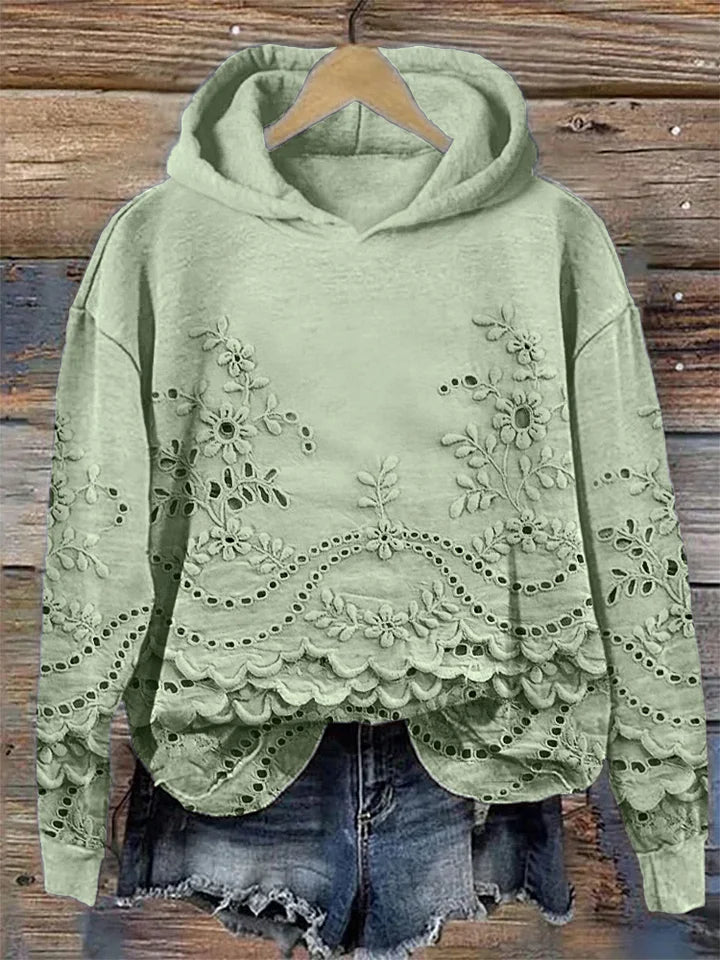 Luna | Floral Print Hoodie