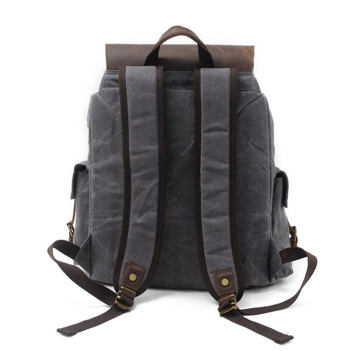 Waxed Canvas Backpack | Logan