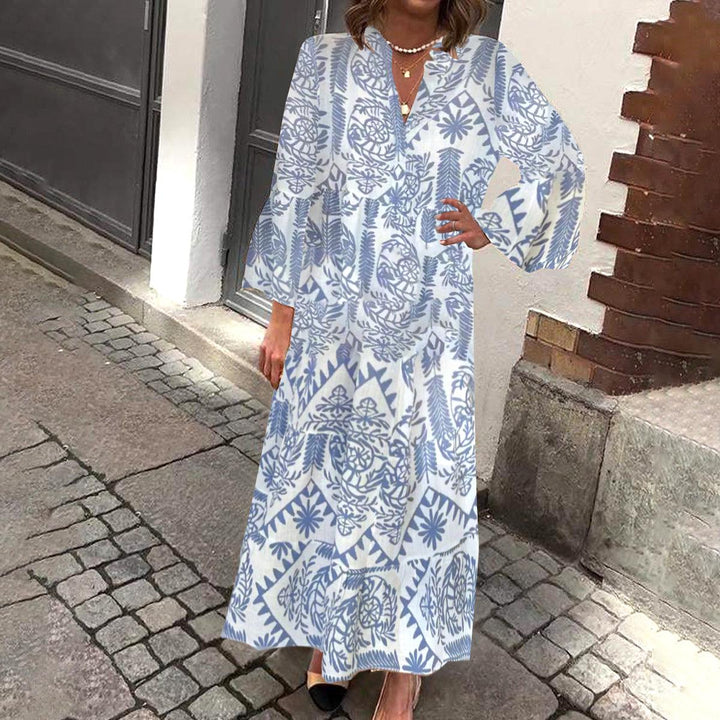 Floral Sleeve Maxi