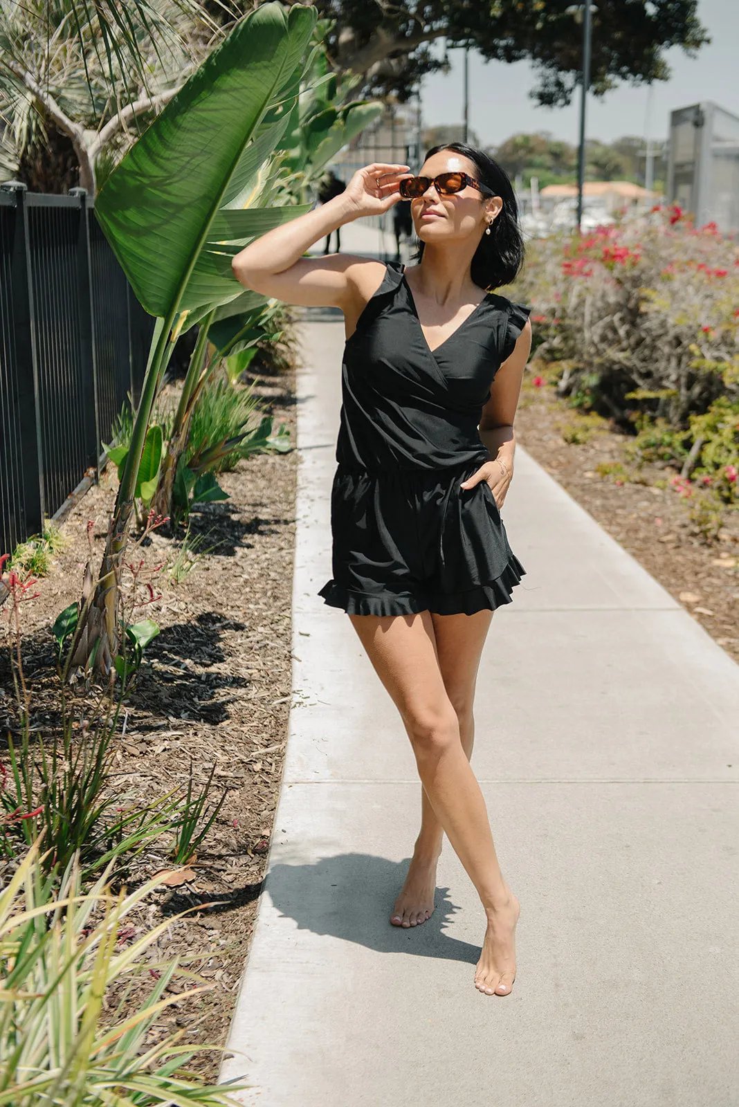 Julietta – Swimsuit with Ruffles and Bust Support
