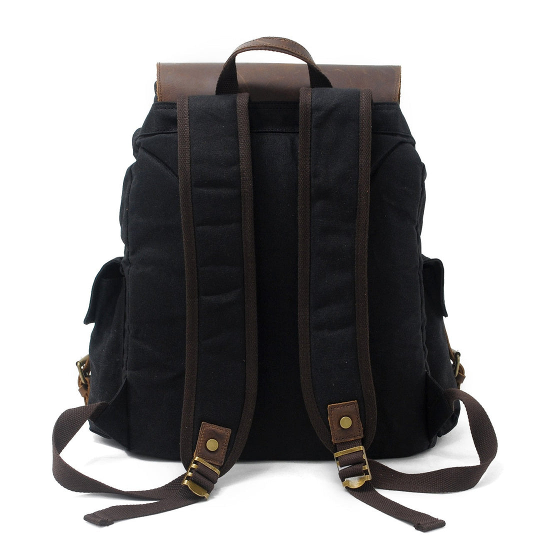 Waxed Canvas Backpack | Logan